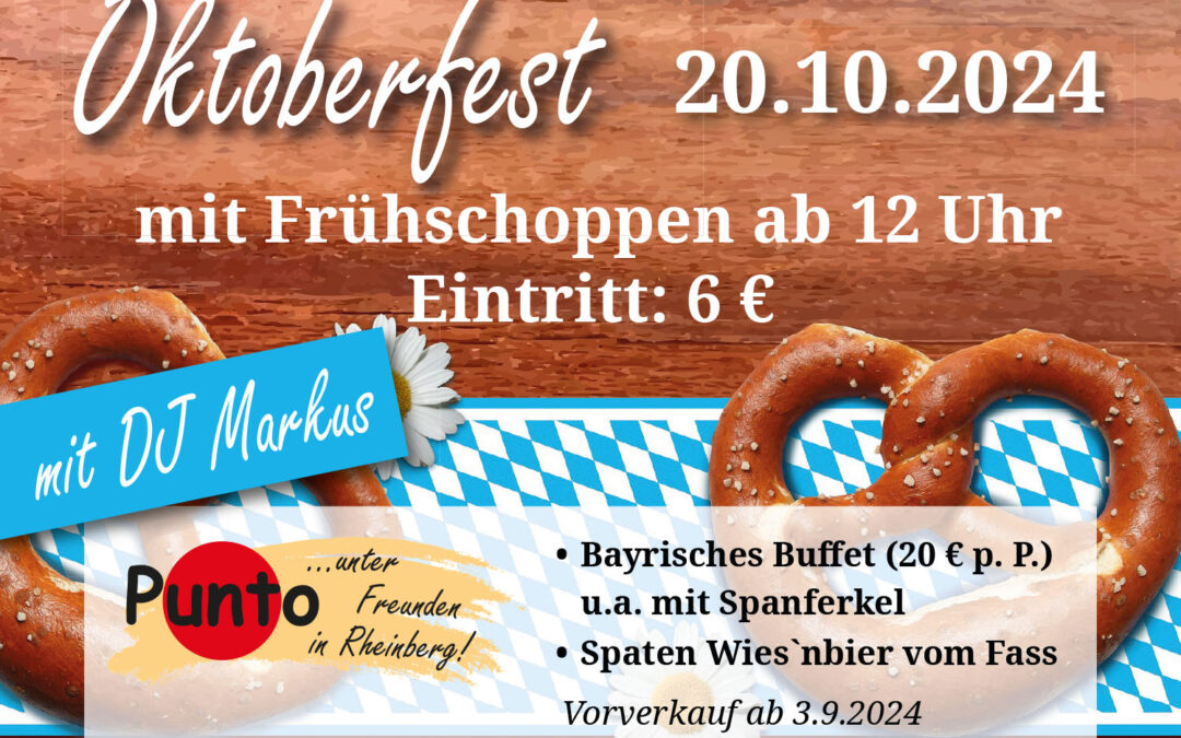 Oktoberfest im Punto