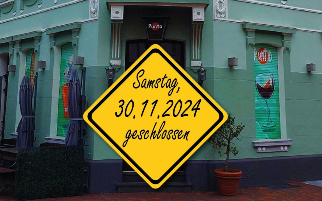 Geschlossen am 30.11.2024