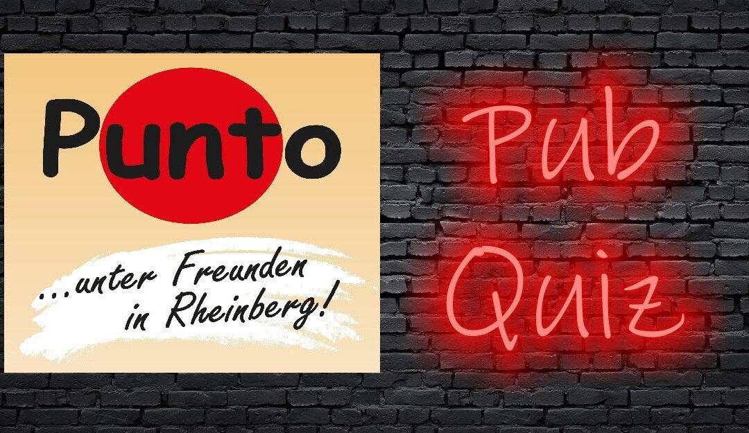 1. Kneipen-Quiz am 15.10. im Punto