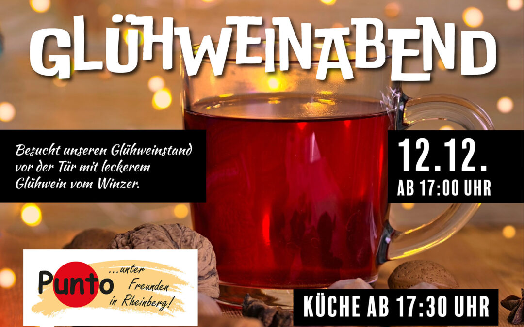 Glühweinabend am 12. Dezember