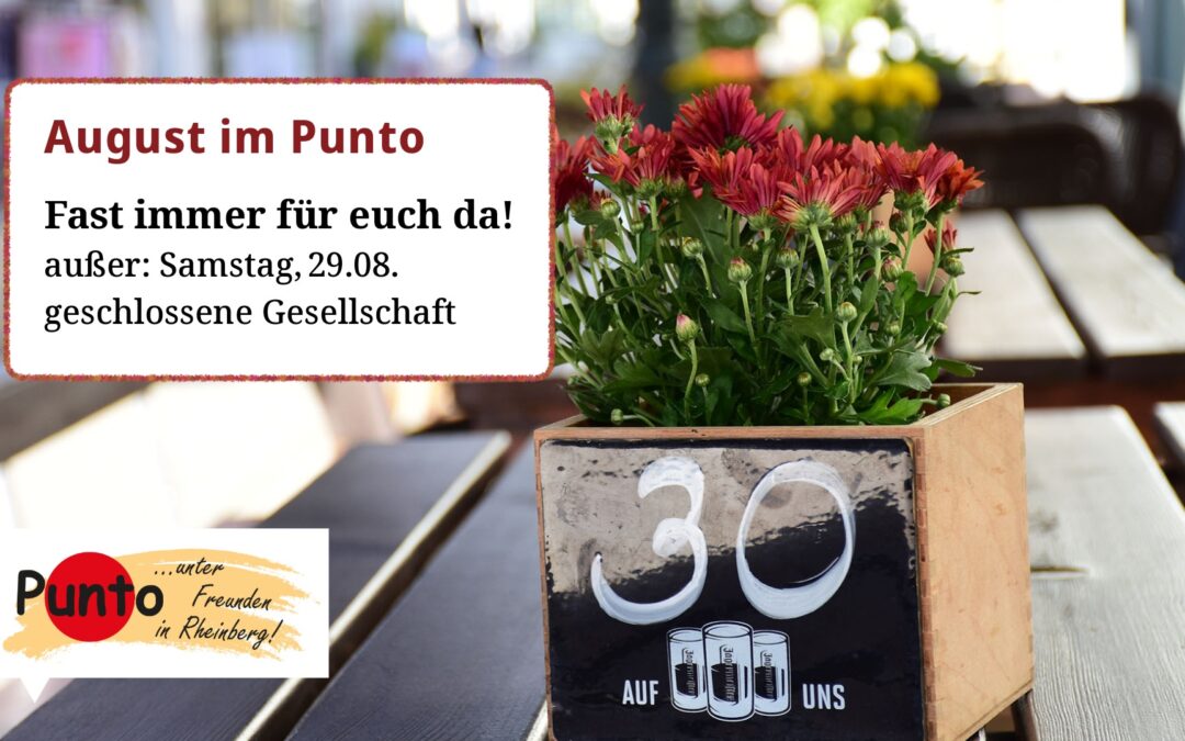 August im Punto