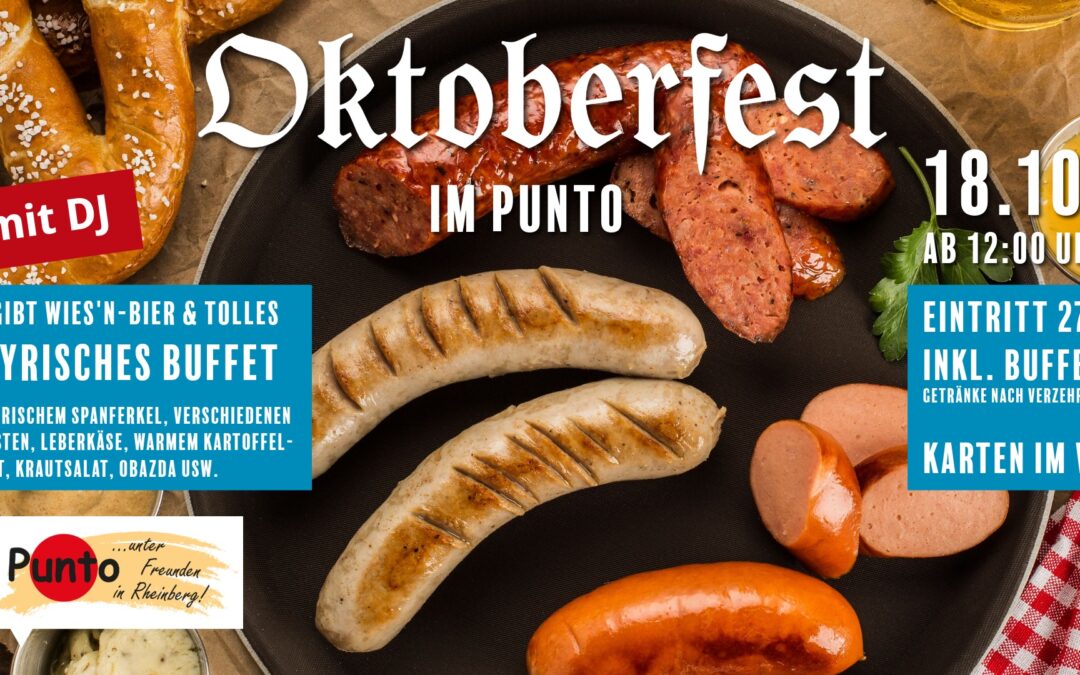 Oktoberfest im Punto